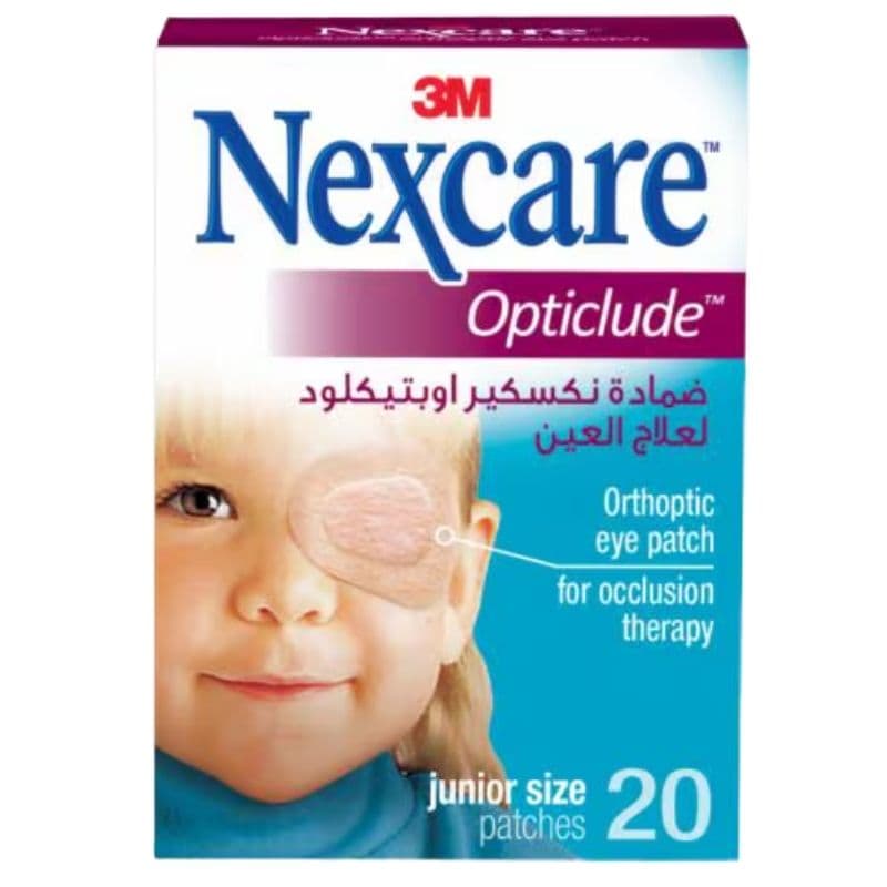 NEXCARE Opticlude Junior Eye Patches - 20 Pieces  Ref 1537 YP202911142