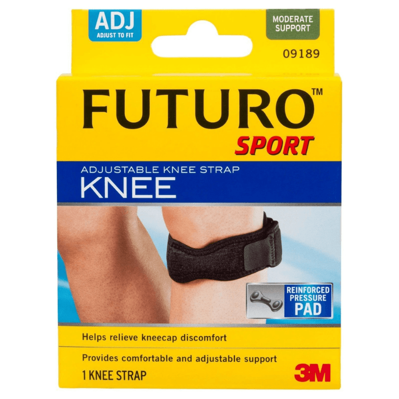 FUTURO Knee Support Strap - Adjustable Size 31.8 - 44.5cm 09189