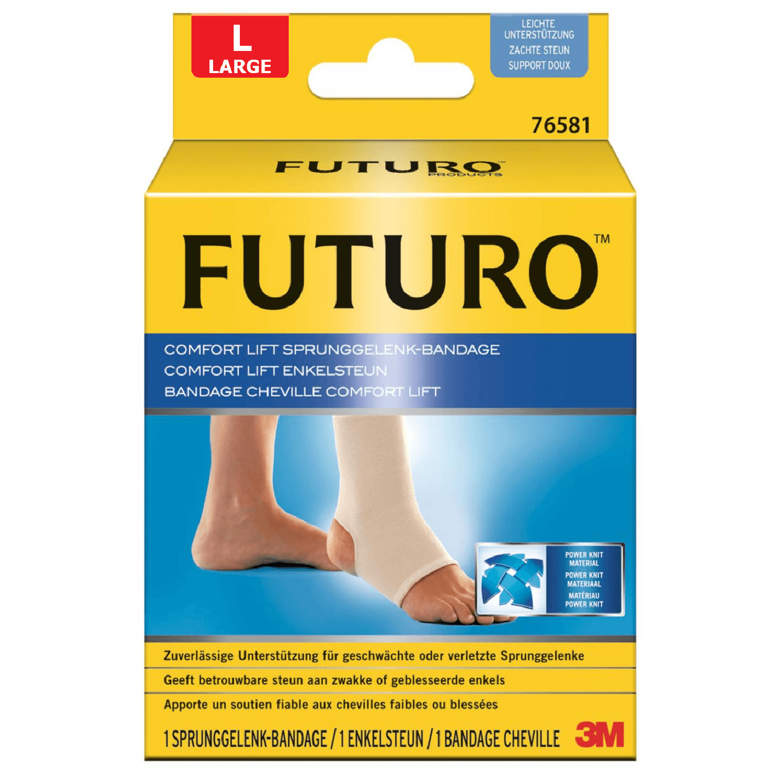 FUTURO Ankle Support Comfort - Large 76583