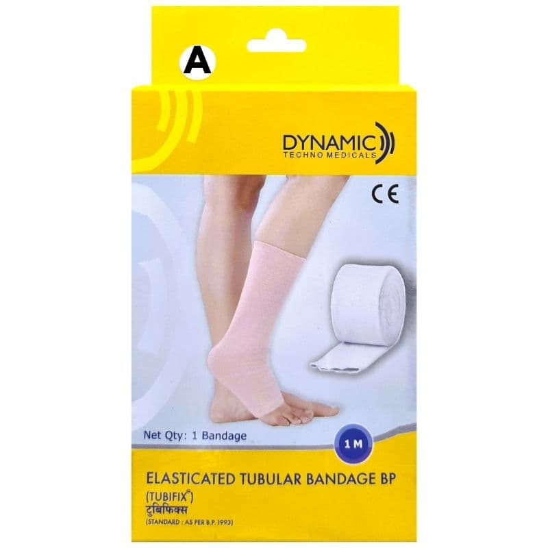 DYNA Tubi-fix Tubular Elastic Bandage Size A - 4.5cmx1m 109534