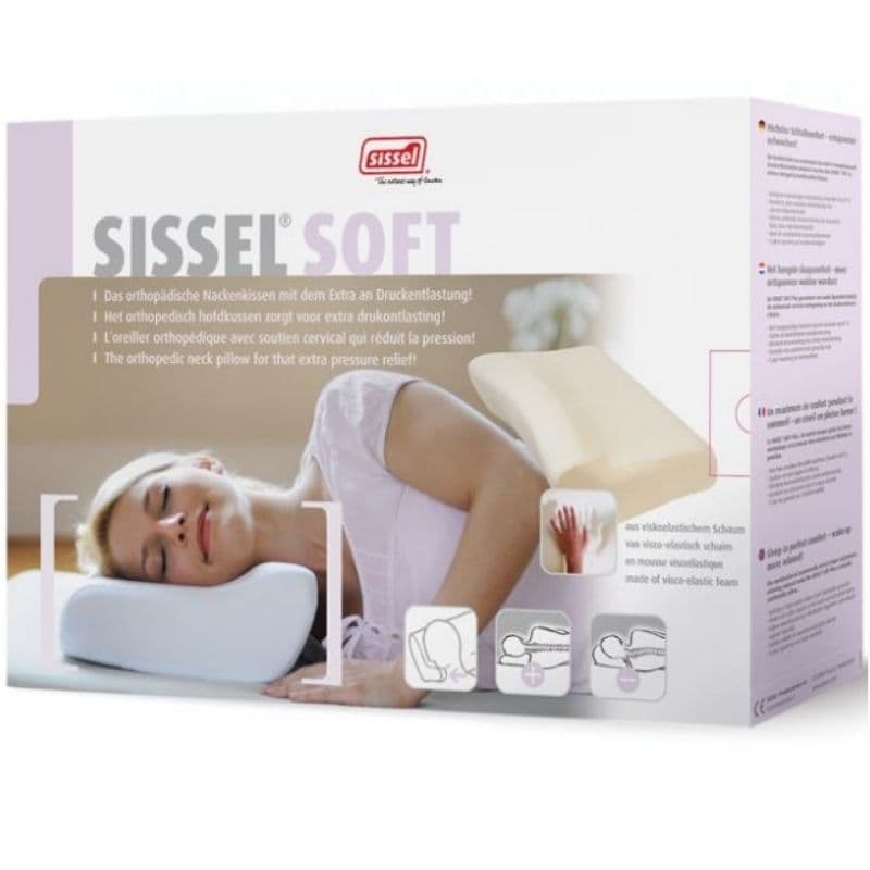 SISSEL Soft Memory Neck Orthopaedic Pillow with Cover - 13677