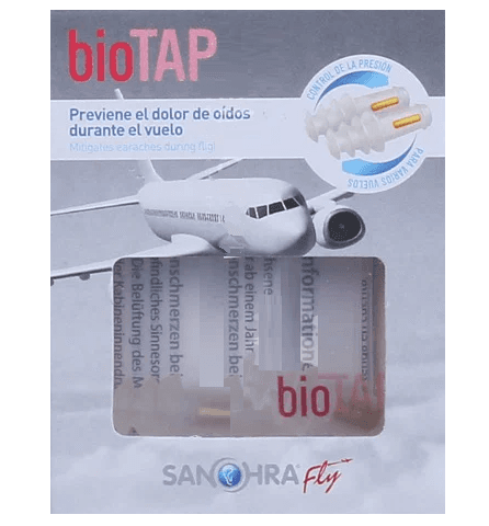 BIOTAP Earplugs Sanohra Fly Adult - 2 Pieces 3823825