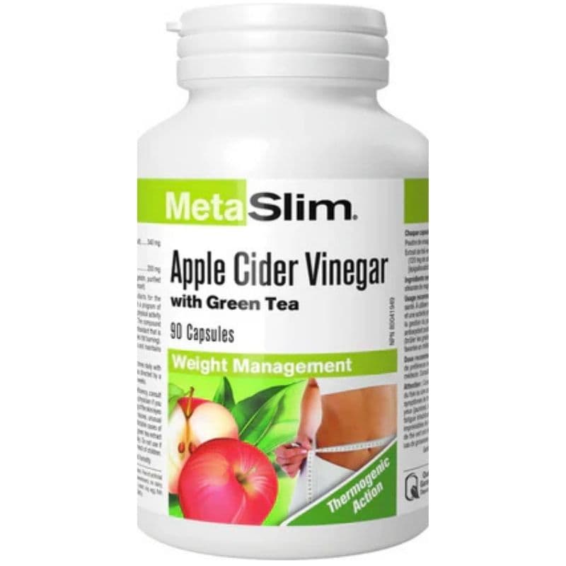 WEBBER Metaslim Apple Cider Vinger with Green Tea - 90 Capsules
