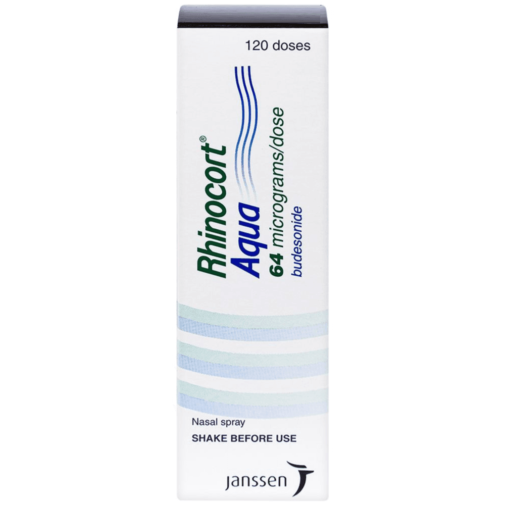 RHINOCORT Aqua 64mcg/dose Budesonide - 120 Dose Nasal Spray