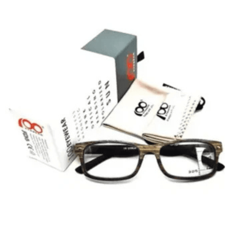 Reading Glasses 100 EYEWEAR Black Tree Bark +1.00 -154010