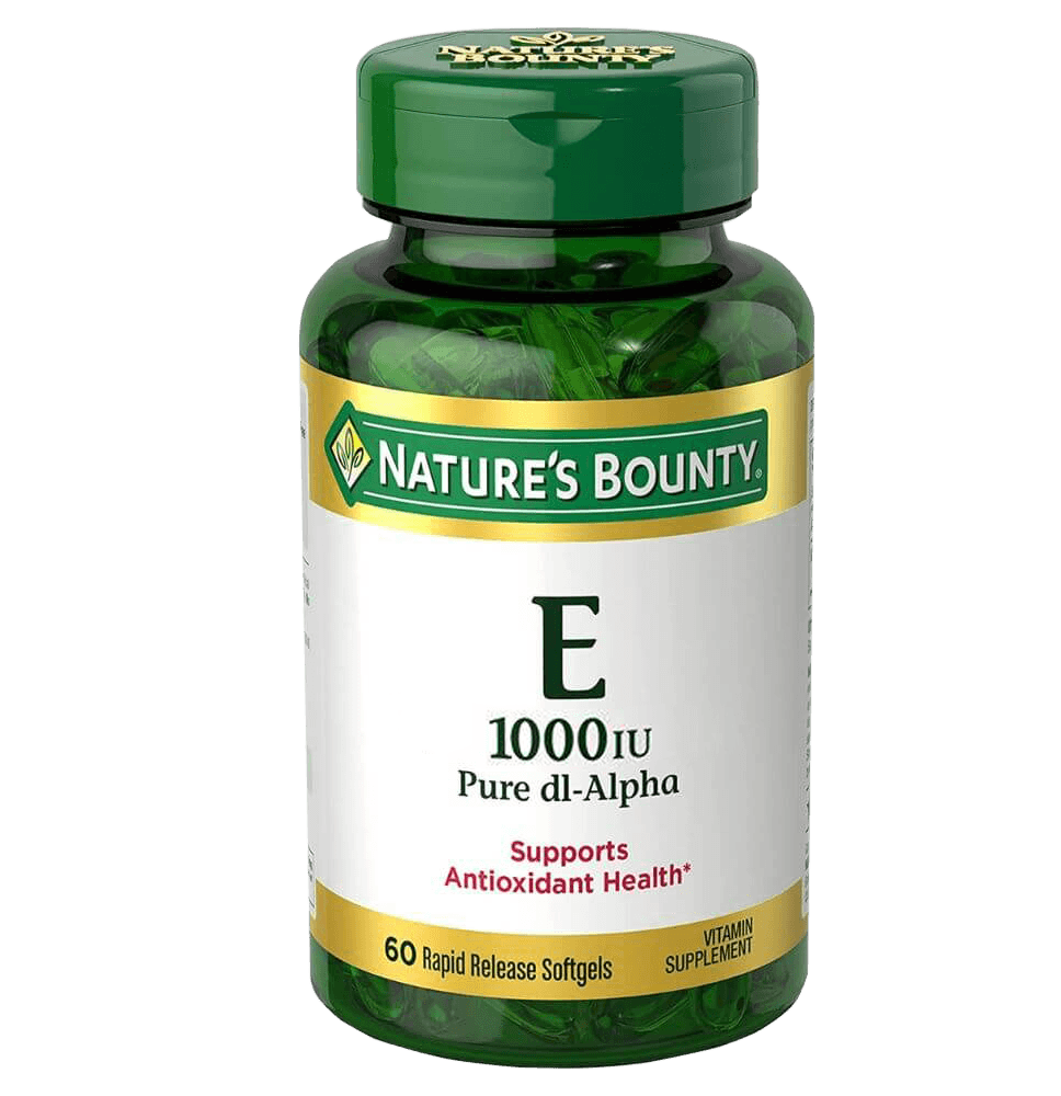 NATURES BOUNTY Vitamin E 1000IU - 60 Softgels