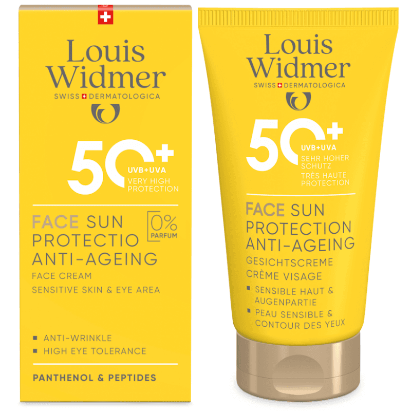 LOUIS WIDMER Sun Protection Face SPF50 Plus Non-Scented - 50ml