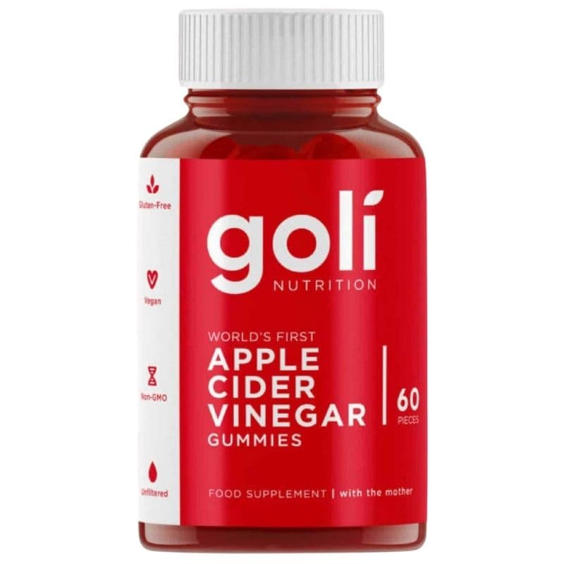 GOLI Apple Cider Vinegar Gummies - 60 Pieces