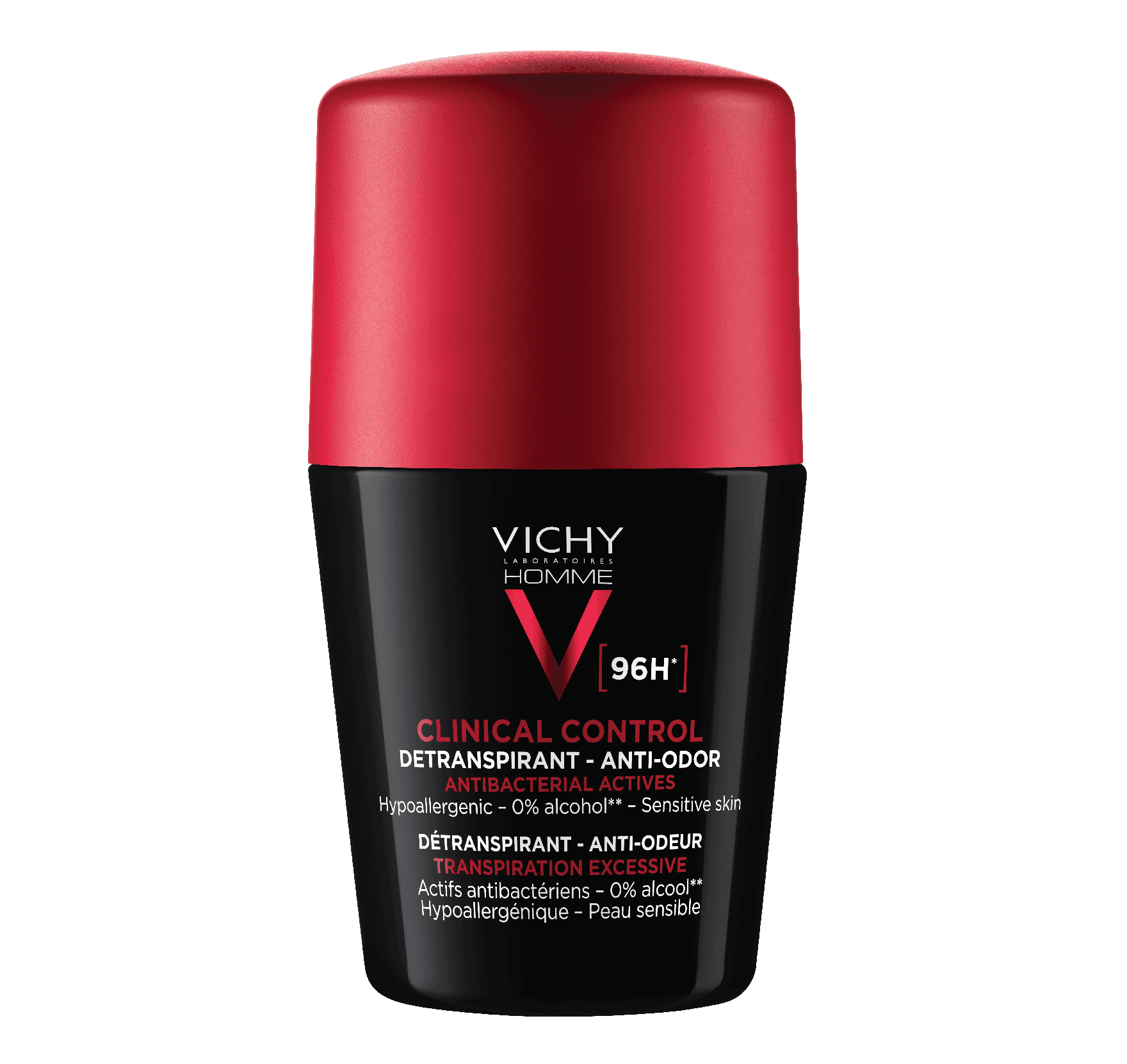 VICHY 96h Roll on Clinical Control Detranspirant Anti-Odor Men - 50ml Fm26136