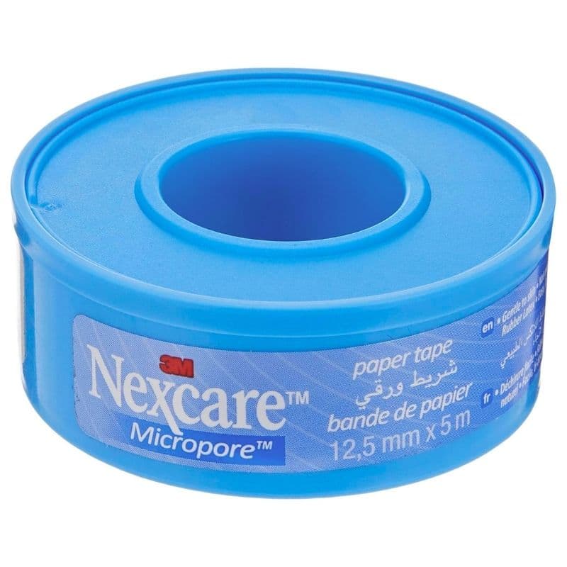NEXCARE Micropore Paper Tape 12.5mm x 5m - 1 Piece NTM-1255