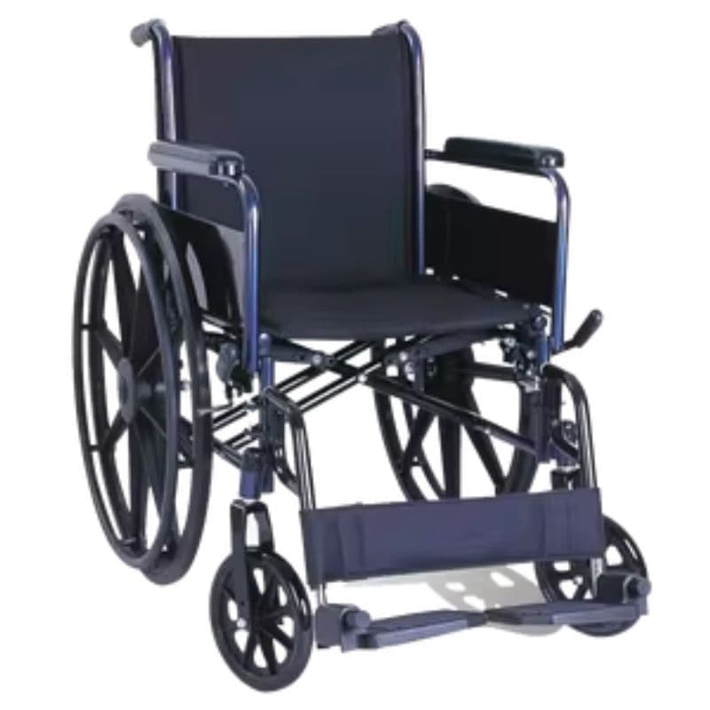 CAREMAX Wheelchair Manual Standard Adult Seat 43cm CA-933B 127633