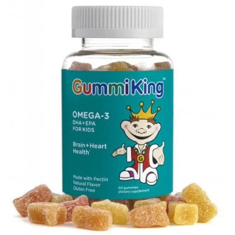 GUMMI KING Omega 3 DHA Gummies - 60 Pieces VTG03