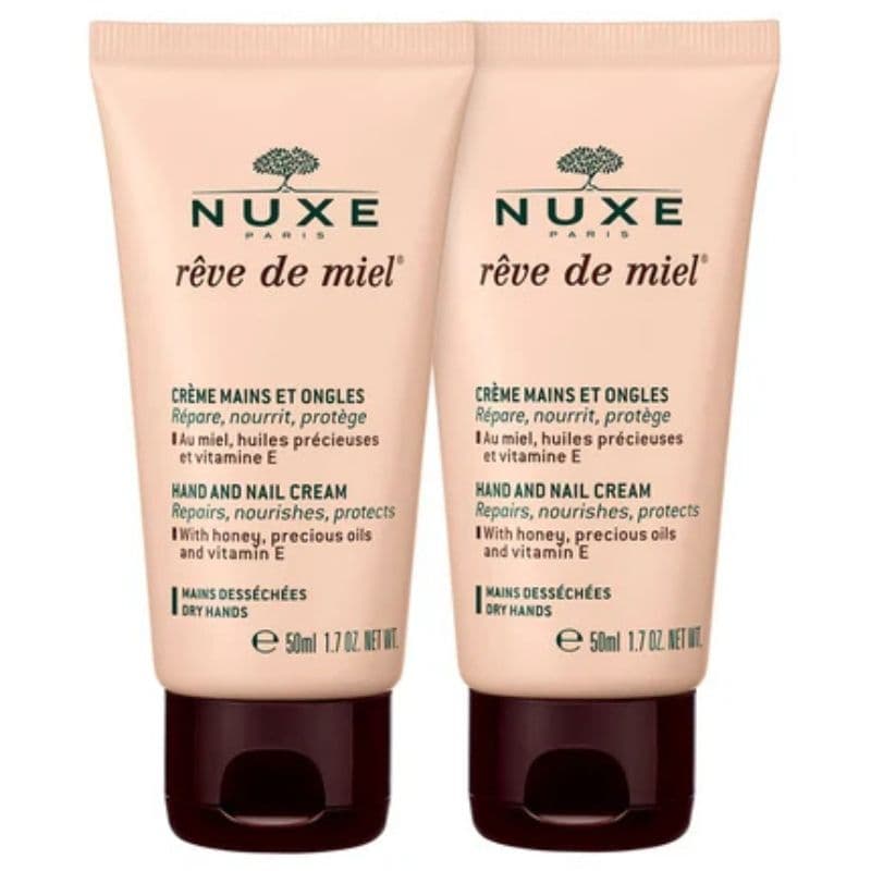 NUXE Promo Hand and Nail Cream Duo - 50mlx2 Honey Dream Oa33926