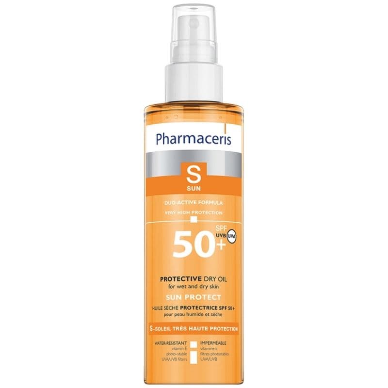 فارماسيريس بخاخ زيت جاف واقي من الشمس SPF50+ - 200 مل 10090