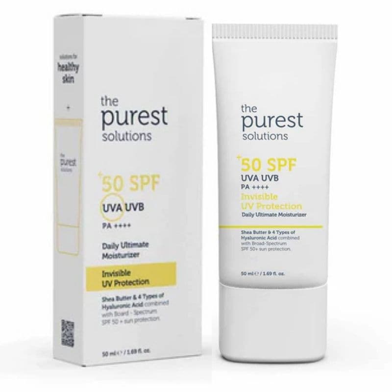 ذا بيورست سولشنز - واقي شمس غير مرئي بعامل حماية SPF50+ من الأشعة فوق البنفسجية  - 50 مل