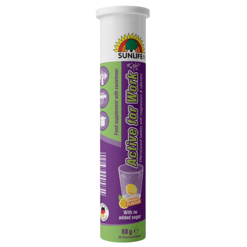 SUNLIFE Active for Work Effervescent Tablets - 20 Pieces