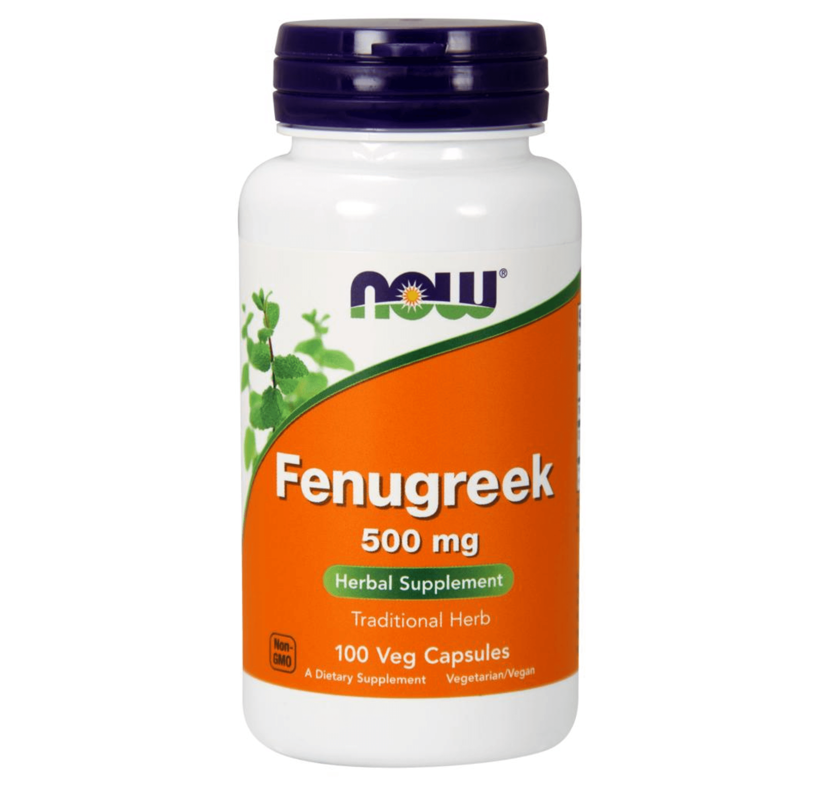 NOW Fenugreek 500mg - 100 Capsules