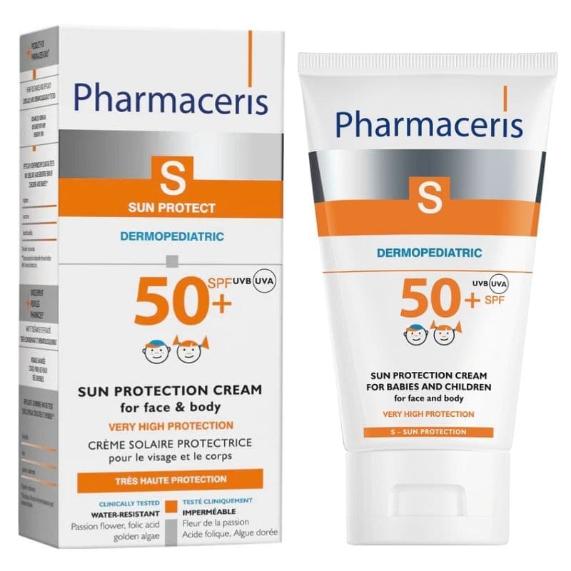 PHARMACERIS Sun Protection SPF50+ Pediatric Baby & Children Cream - 50ml 10104