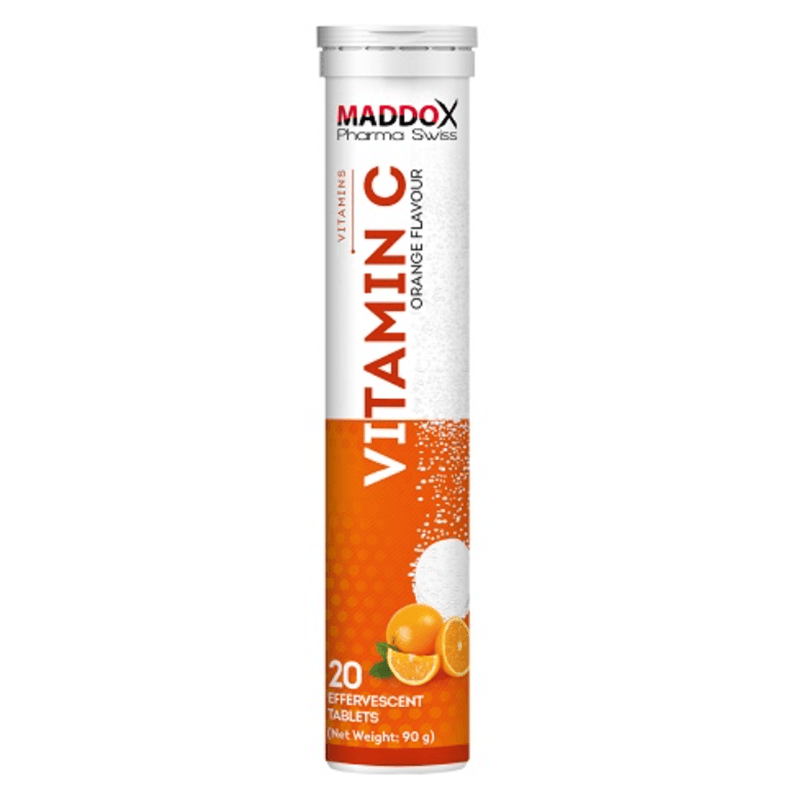 MADDOX Vitamin C 240mg Effervescent Tablets - 20 Pieces