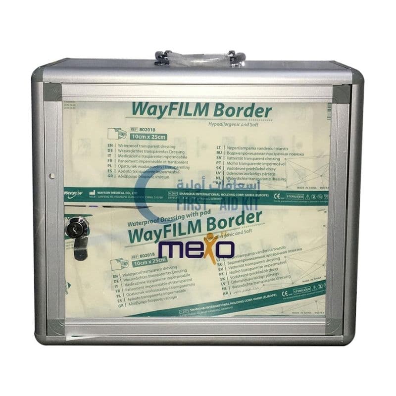 First Aid Metal Filled Box 25 Pax Small TRUSTLAB 132700