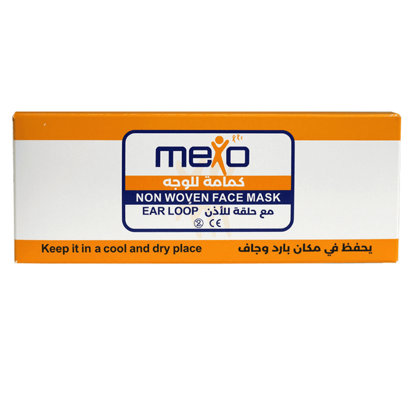 MEXO - Non-Woven Face Mask with Ear Loop - 50 Pieces 132070