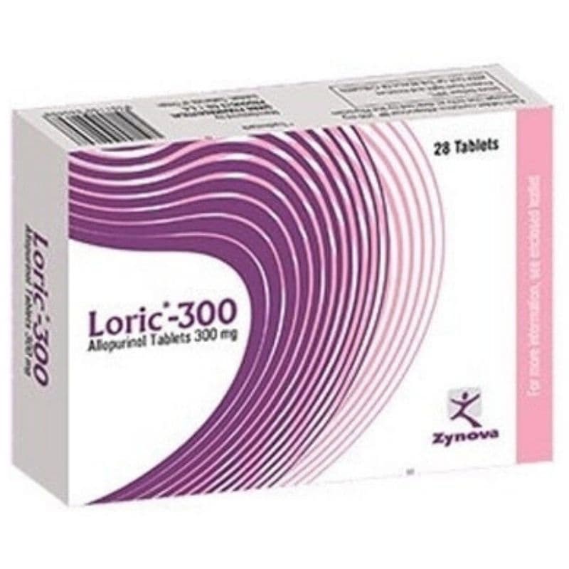 نوفايوريك 300مج الوبيورينول - 28 قرص