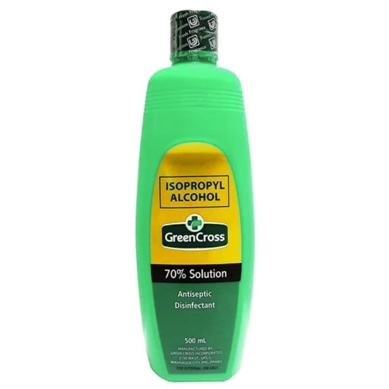 GREEN CROSS 70%  Isopropyl Alcohol - 500ml 34695