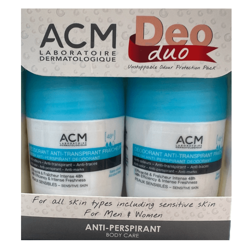 ACM Deo Duo Fresh Antiperspirant Deodorant 48h - 2x50ml 19703