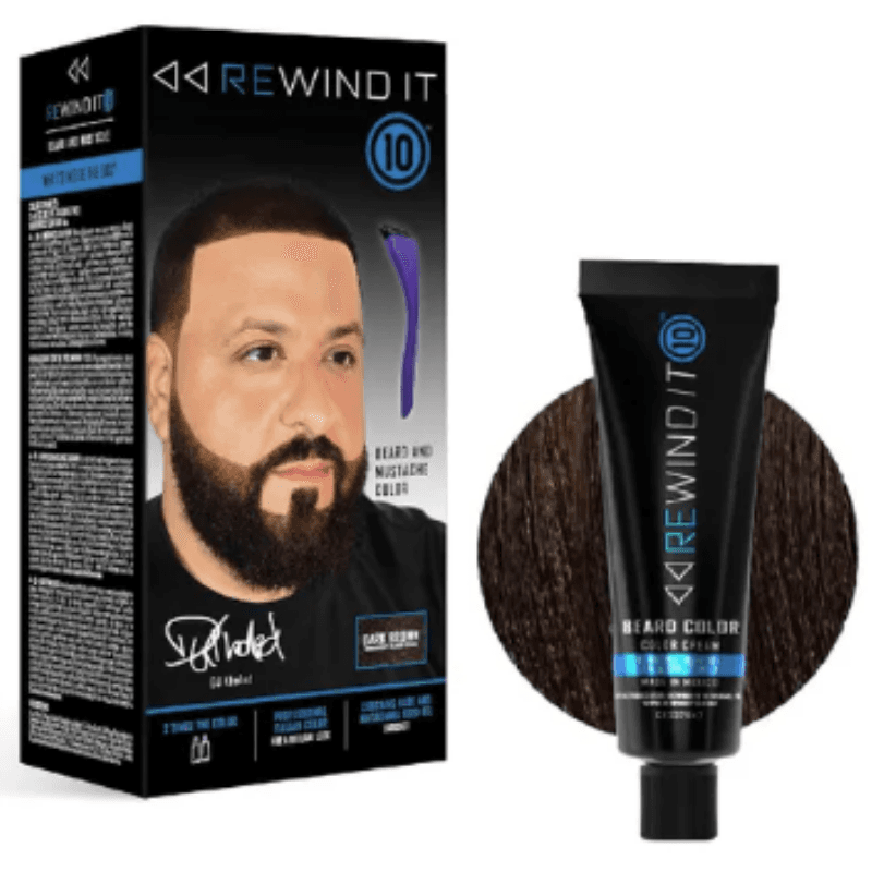 REWIND IT 10 - Beard & Mustache Color - Dark Brown - 0101