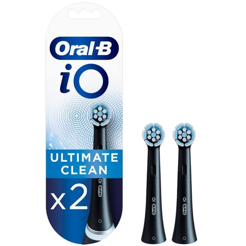 أورال-بي - عبوة إعادة تعبئة iO Ultimate Clean أسود - قطعتان 17400 CB-2