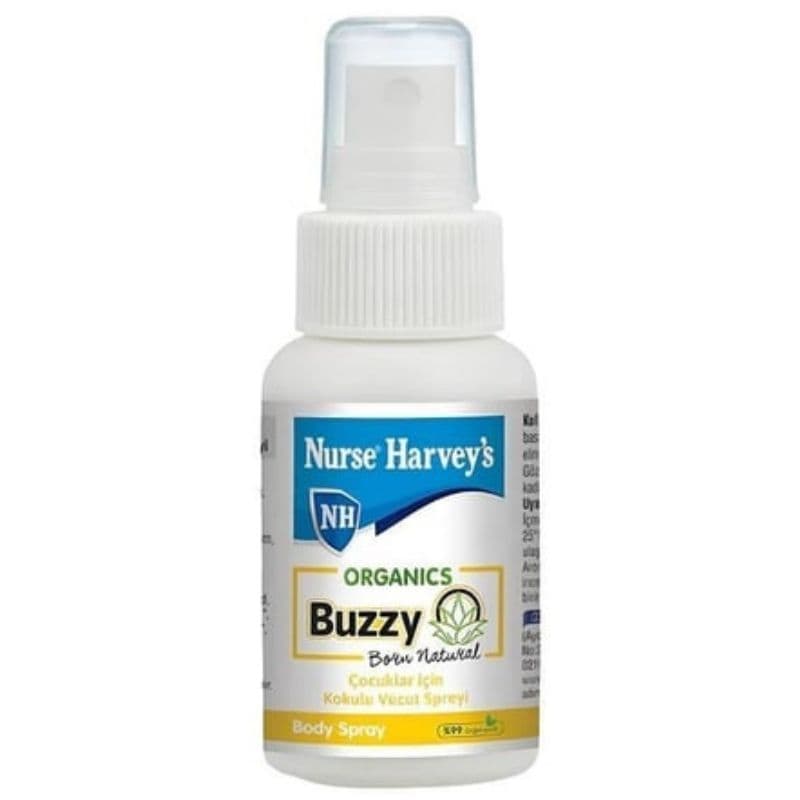 NURSE HARVEYS Buzzy Mosquito Repellent Body Spray - 50ml 4506