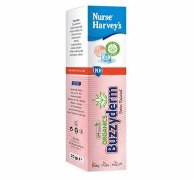 NURSE HARVEYS Buzzyderm After Bite Gel - 20g 4476