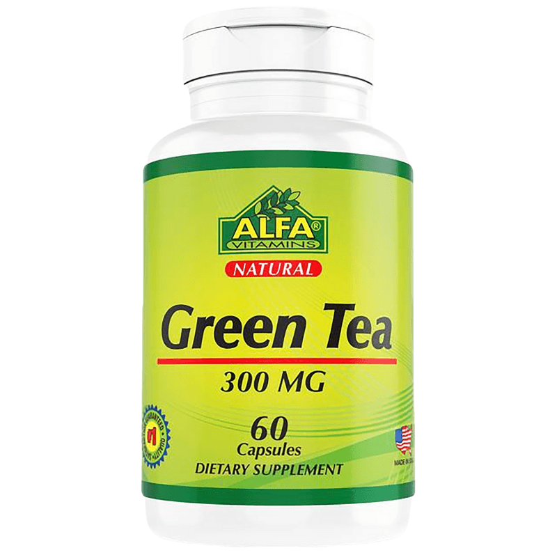 ALFA Green Tea 300mg - 60 Capsules