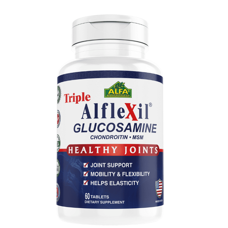 ALFA Triple Alflexil Glucosamine - 60 Tablets