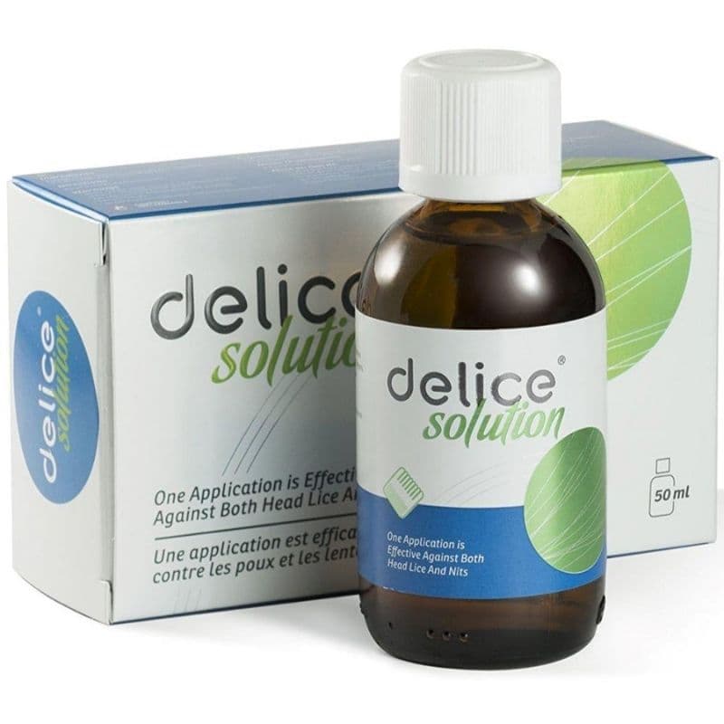 Delice Solution For Head Lice & Nits - 50ml -PP025
