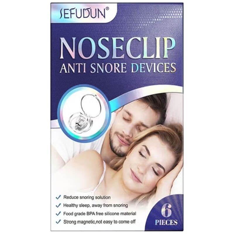 SEFUDUN Anti-Snoring Magnetic Nose Clips - 6 Pieces 2233