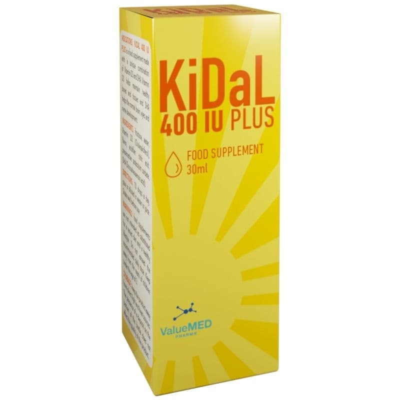 VALUEMED Kidal Plus D3 400IU - 30ml Oral Drops