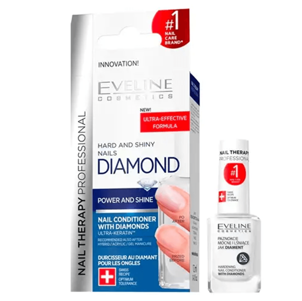 EVELINE Diamond Hard & Shiny Nail Conditioner - 12ml 66675
