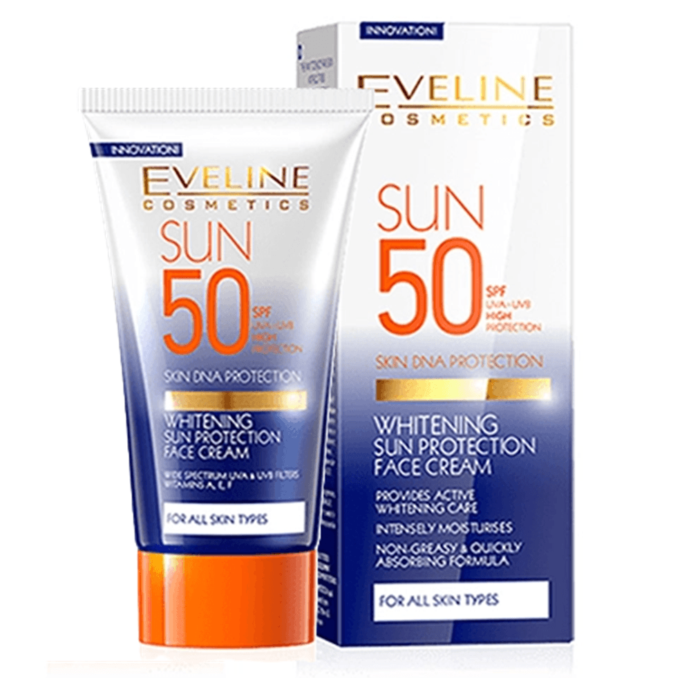 EVELINE Sun SPF50 White Face Cream - 50ml 64229