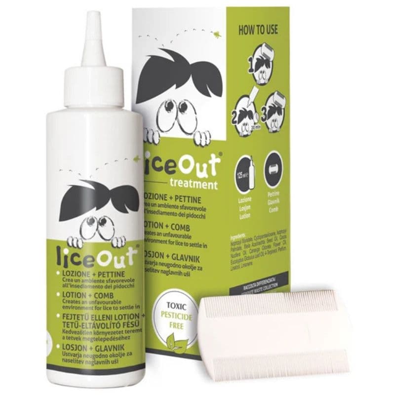 LICEOUT Anti-Lice Lotion + Comb - 125ml