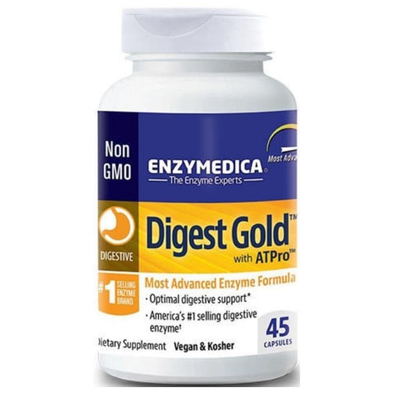 ENZYMEDICA Digest Gold Plus Probiotics - 45 Capsules
