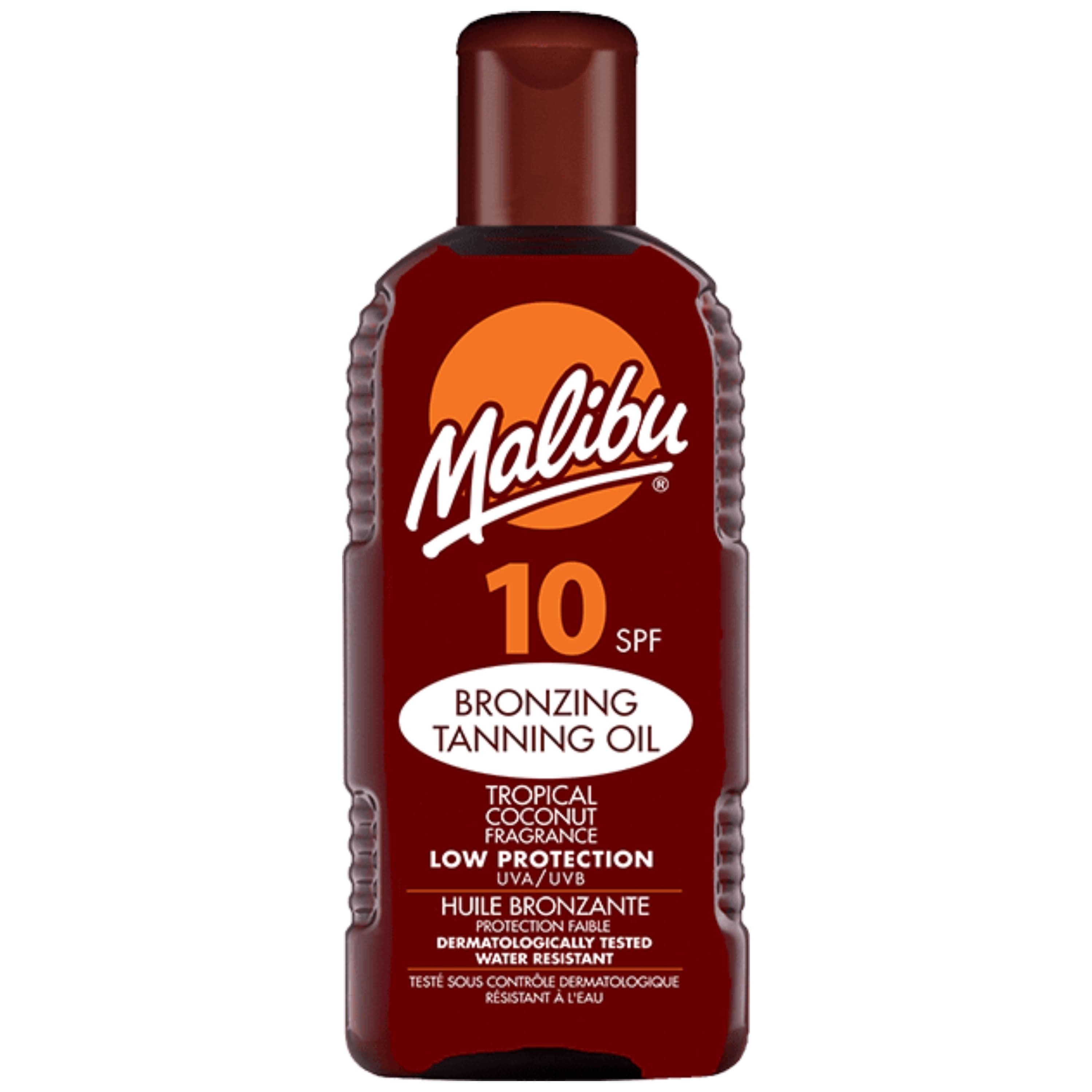MALIBU SPF10 Bronzing Tanning Oil - 200ml 13531