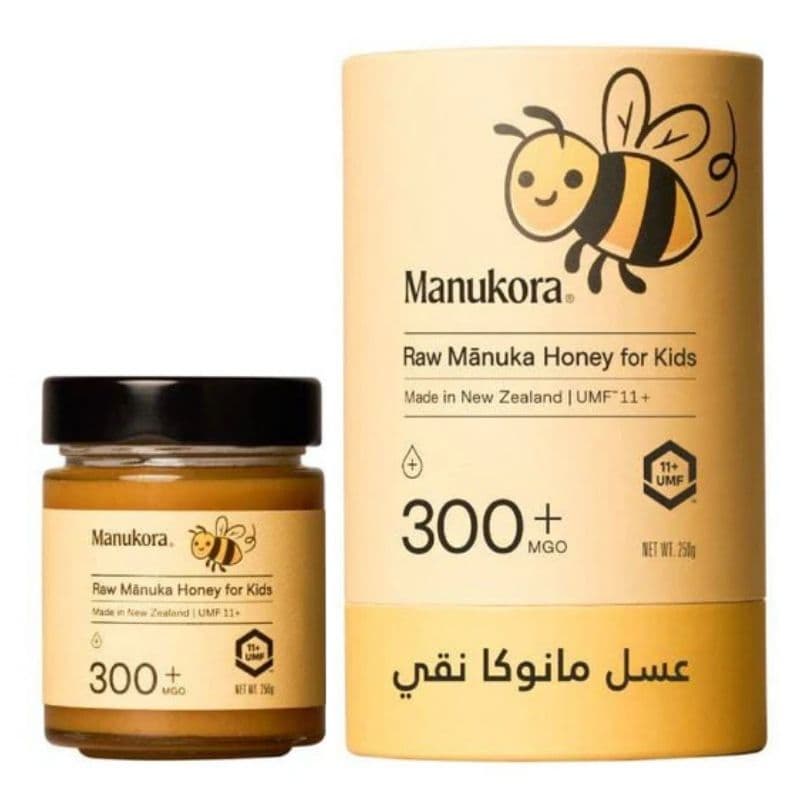 MANUKORA - Raw Manuka Honey for Kids - 250g UMF11+ /MGO300