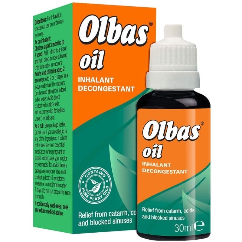OLBAS Decongestant Oil - 30ml