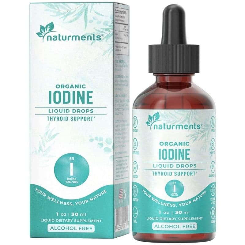 NATURMENTS Organic Iodine Liquid Drops - 30ml
