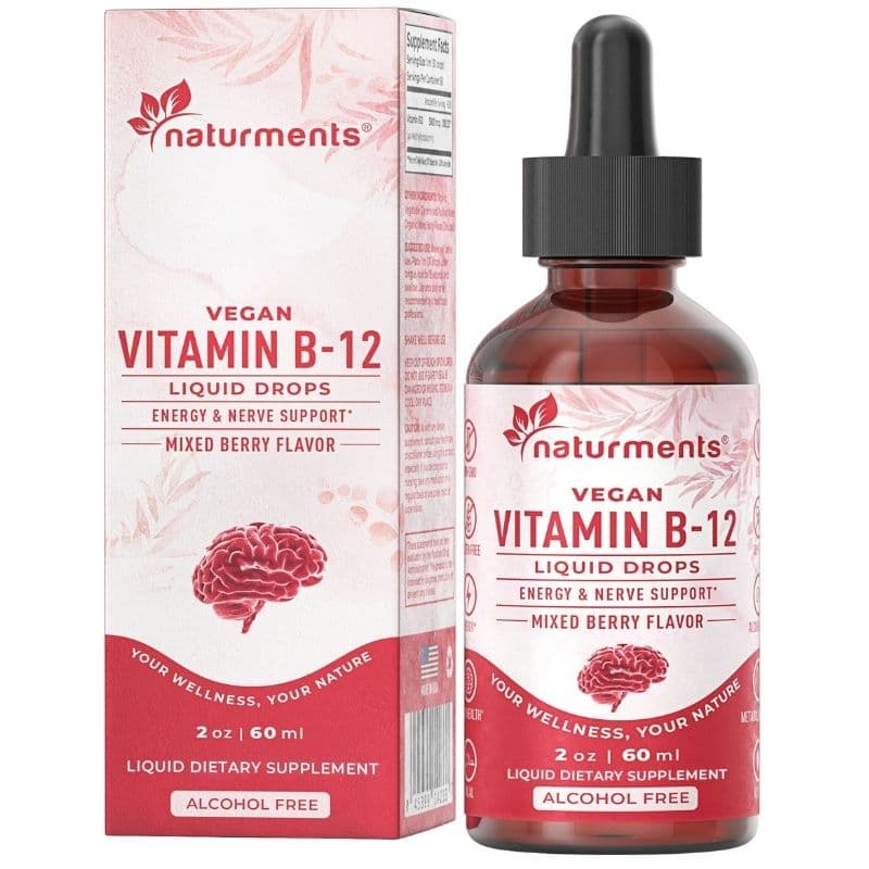 NATURMENTS Vegan B12 Liquid Drops - 60ml