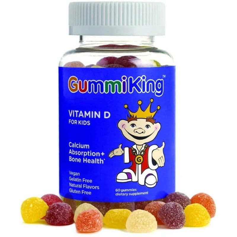 GUMMI KING Vitamin D Gummies - 60 Pieces VTG02