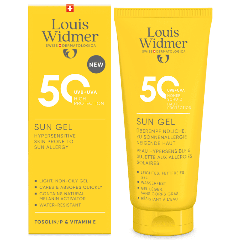 LOUIS WIDMER Sun Protection SPF50 Gel Scented - 100ml