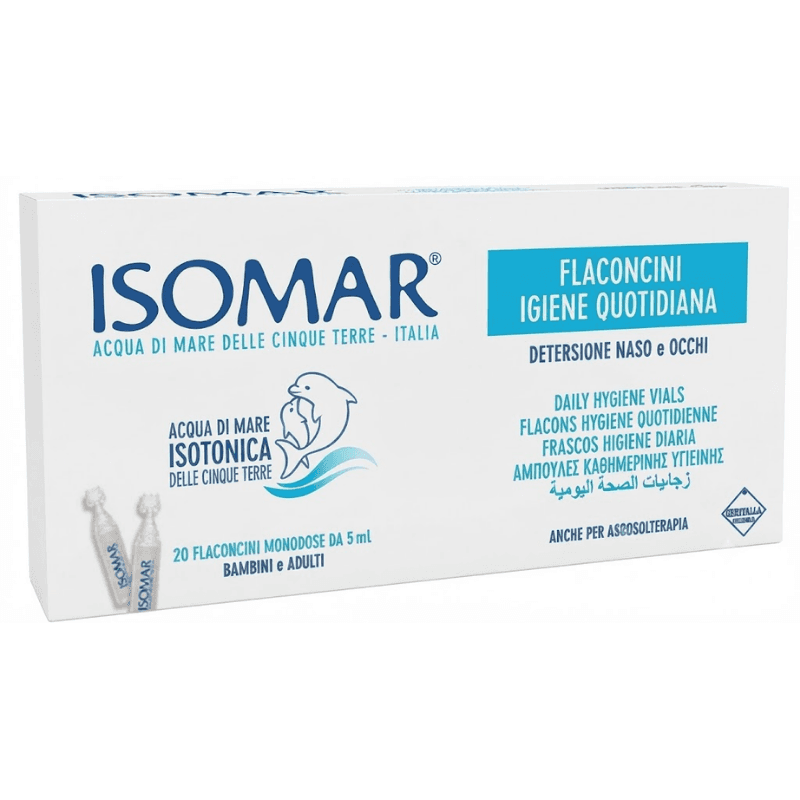 ISOMAR Nose and Eye Daily Hygiene Vials - 20x5ml