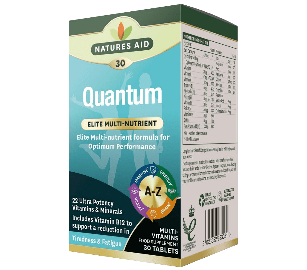 NATURES AID Quantum Multivitamin & Mineral - 30 Tablets